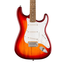 [PREORDER] Squier Sonic Stratocaster Electric Guitar w/White Pickguard, Laurel FB, Sienna Sunburst