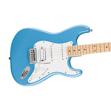 [PREORDER] Squier FSR Sonic Stratocaster HSS Electric Guitar w/White Pickguard, Maple FB, California Blue