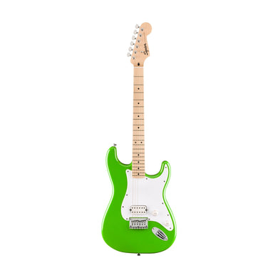 [PREORDER] Squier FSR Sonic Stratocaster HT H Electric Guitar, Maple FB, Lime Green