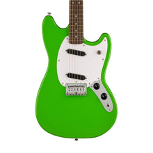 [PREORDER] Squier Sonic Mustang Electric Guitar w/White Pickguard, Laurel FB, Lime Green