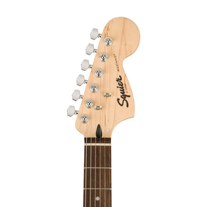 [PREORDER] Squier Sonic Mustang Electric Guitar w/White Pickguard, Laurel FB, Lime Green