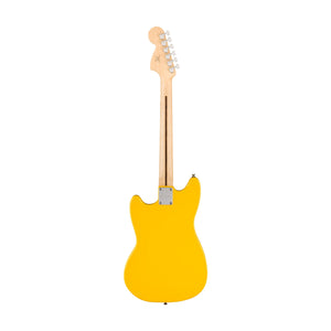 [PREORDER] Squier FSR Sonic Mustang Electric Guitar w/Black Pickguard, Laurel FB, Graffiti Yellow
