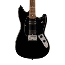 [PREORDER] Squier Sonic Mustang HH Electric Guitar w/Black Pickguard, Laurel FB, Black