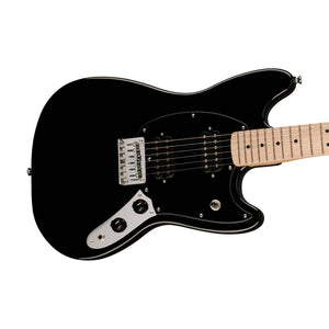 [PREORDER] Squier Limited Edition Sonic Mustang HH Electric Guitar, Maple FB, Black