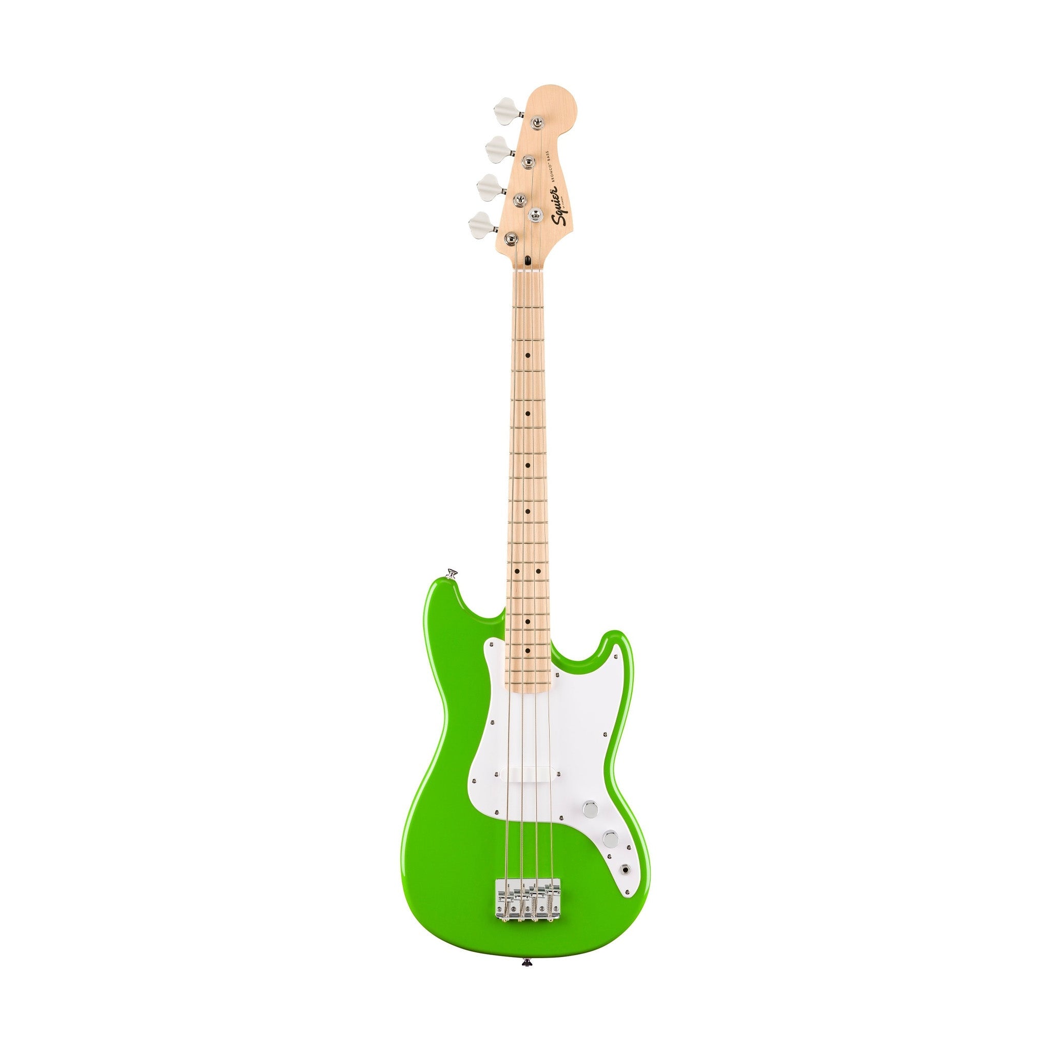 PREORDER] Squier FSR Sonic Bronco Bass Guitar, Maple FB, Lime 