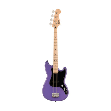 [PREORDER] Squier FSR Sonic Bronco Bass Guitar w/Black Pickguard, Maple FB, Ultraviolet