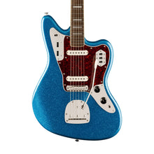 [PREORDER] Squier FSR Classic Vibe 70s Jaguar Electric Guitar, Laurel FB, Blue Sparkle