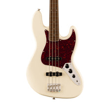 [PREORDER] Squier Limited Ed Classic Vibe 60s Mid-60s Jazz Bass Guitar, Laurel FB, Olympic White