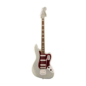 [PREORDER] Squier FSR Classic Vibe Bass VI Guitar, Laurel FB, Silver Sparkle