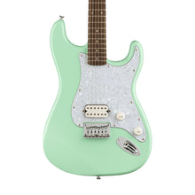 Squier FSR Affinity Series Stratocaster H HT Electric Guitar, Laurel FB, Surf Green