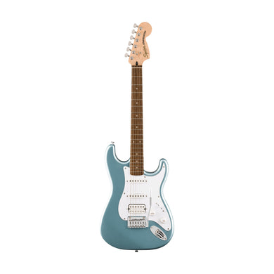 [PREORDER] Squier Affinity Series Stratocaster Junior HSS Electric Guitar, Laurel FB, Ice Blue Metallic