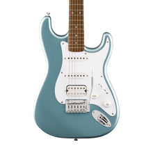 [PREORDER] Squier Affinity Series Stratocaster Junior HSS Electric Guitar, Laurel FB, Ice Blue Metallic