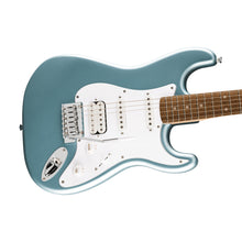 [PREORDER] Squier Affinity Series Stratocaster Junior HSS Electric Guitar, Laurel FB, Ice Blue Metallic