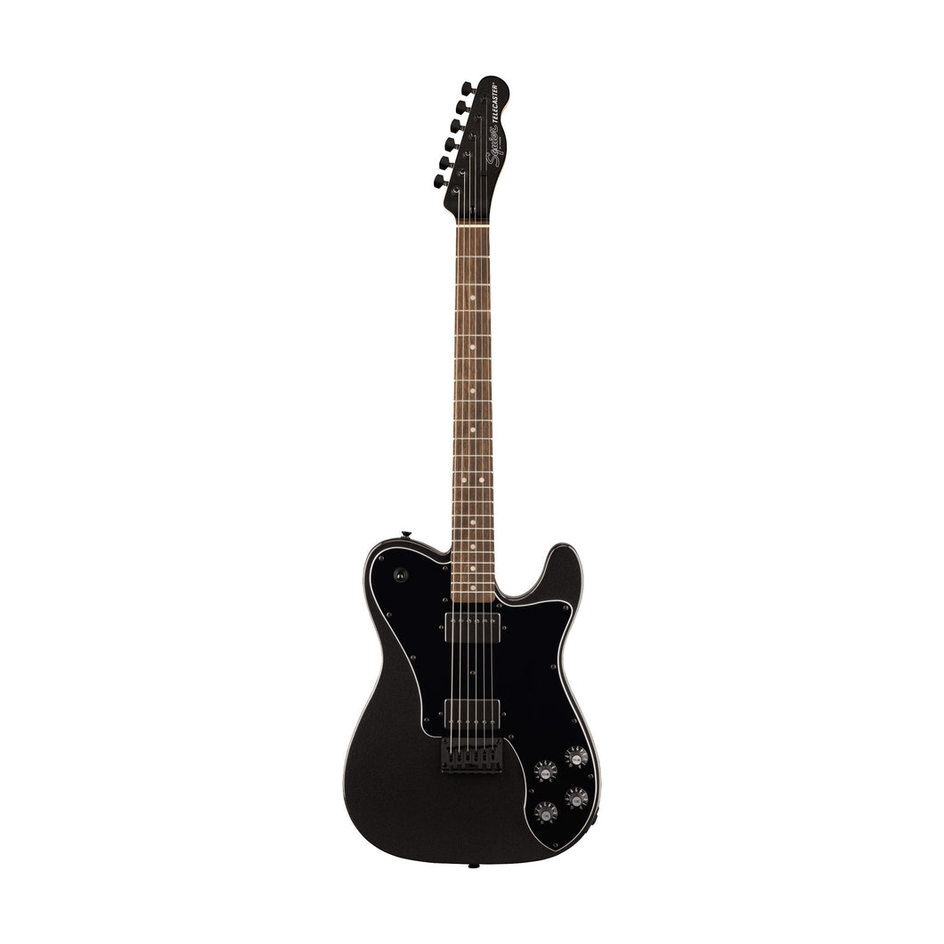 [PREORDER] Squier FSR Affinity Series Telecaster Deluxe Electric Guitar, Laurel FB, Metallic Black