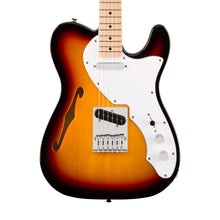 [PREORDER] Squier Affinity Series Telecaster Thinline Electric Guitar, Maple FB, 3-Color Sunburst