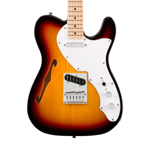 [PREORDER] Squier Affinity Series Telecaster Thinline Electric Guitar, Maple FB, 3-Color Sunburst