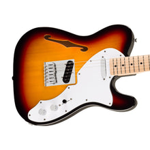 [PREORDER] Squier Affinity Series Telecaster Thinline Electric Guitar, Maple FB, 3-Color Sunburst