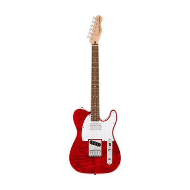 [PREORDER] Squier Affinity Series Telecaster FMT SH Electric Guitar, Laurel FB, Crimson Red Transparent