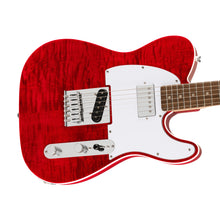 [PREORDER] Squier Affinity Series Telecaster FMT SH Electric Guitar, Laurel FB, Crimson Red Transparent