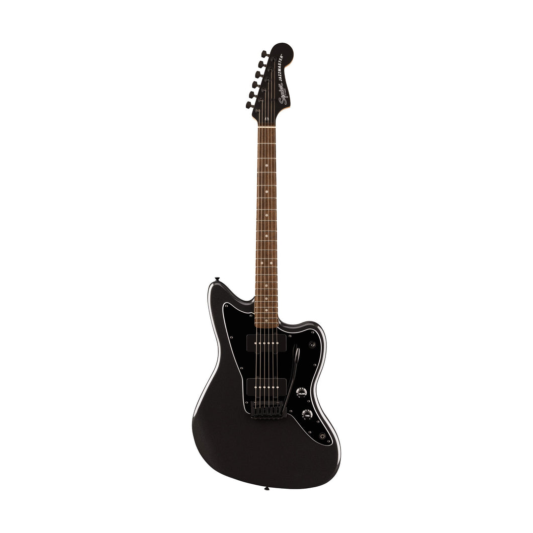 [PREORDER] Squier FSR Affinity Series Jazzmaster Electric Guitar, Laurel FB, Metallic Black