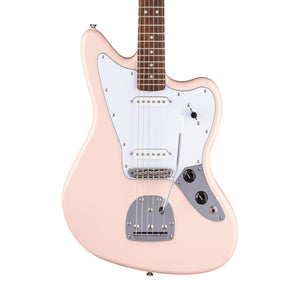 [PREORDER] Squier FSR Affinity Series Jaguar Electric Guitar, Laurel FB, Shell Pink