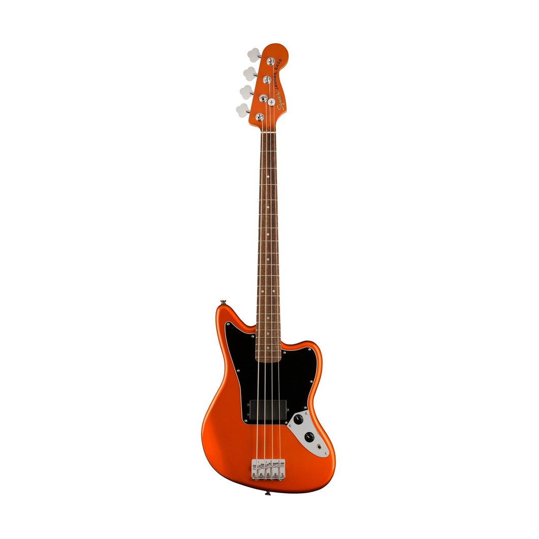 [PREORDER] Squier FSR Affinity Series Jag Bass H Guitar, Laurel FB, Metallic Orange