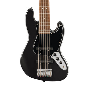 [PREORDER] Squier Affinity Series Jazz Bass VI Guitar, Indian Laurel FB, Black Metallic