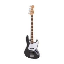 [PREORDER] Squier FSR Affinity Series Active Jazz Bass Guitar, Laurel FB, Charcoal Frost Metallic