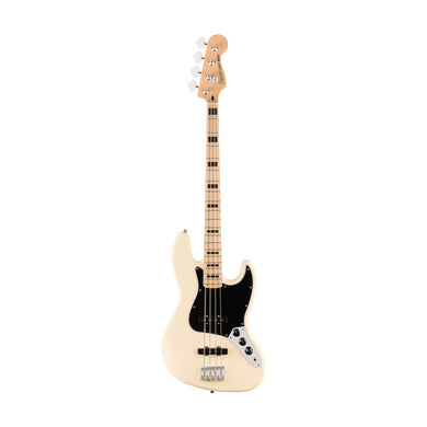 [PREORDER] Squier Affinity Series Active Jazz Bass Guitar, Maple FB, Olympic White