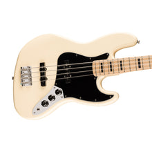 [PREORDER] Squier Affinity Series Active Jazz Bass Guitar, Maple FB, Olympic White
