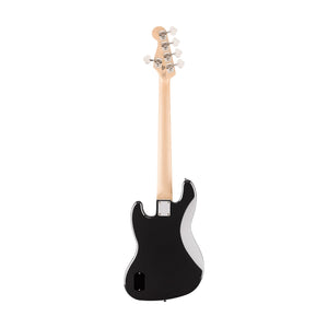 [PREORDER] Squier Affinity Series Active Jazz Bass V Guitar, Maple FB, Black Metallic