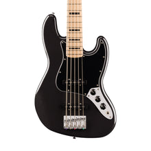 [PREORDER] Squier Affinity Series Active Jazz Bass V Guitar, Maple FB, Black Metallic