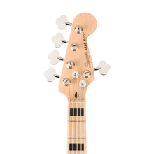 [PREORDER] Squier Affinity Series Active Jazz Bass V Guitar, Maple FB, Black Metallic