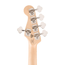 [PREORDER] Squier Affinity Series Active Jazz Bass V Guitar, Maple FB, Black Metallic