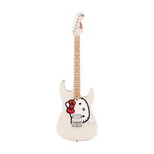 [PREORDER] Squier Limited Edition Hello Kitty Stratocaster Electric Guitar, Maple FB, White