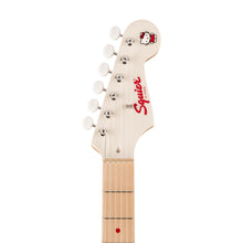 [PREORDER] Squier Limited Edition Hello Kitty Stratocaster Electric Guitar, Maple FB, White