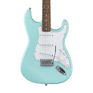 [PREORDER] Squier Debut Series Stratocaster Electric Guitar, Laurel FB, Daphne Blue