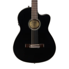 [PREORDER] Fender CN-140SCE Nylon Classical Guitar w/Case, Walnut FB, Black