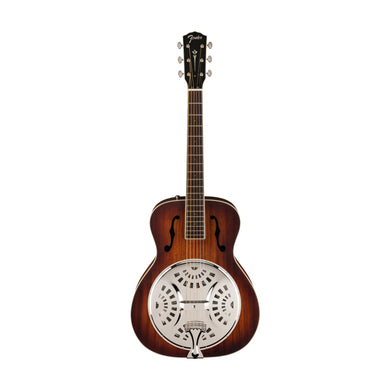 [PREORDER] Fender PR-180E Resonator Guitar, Walnut FB, Aged Cognac Burst