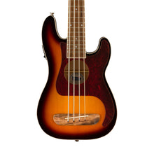 [PREORDER] Fender Fullerton Precision Bass Ukulele, 3-Tone Sunburst