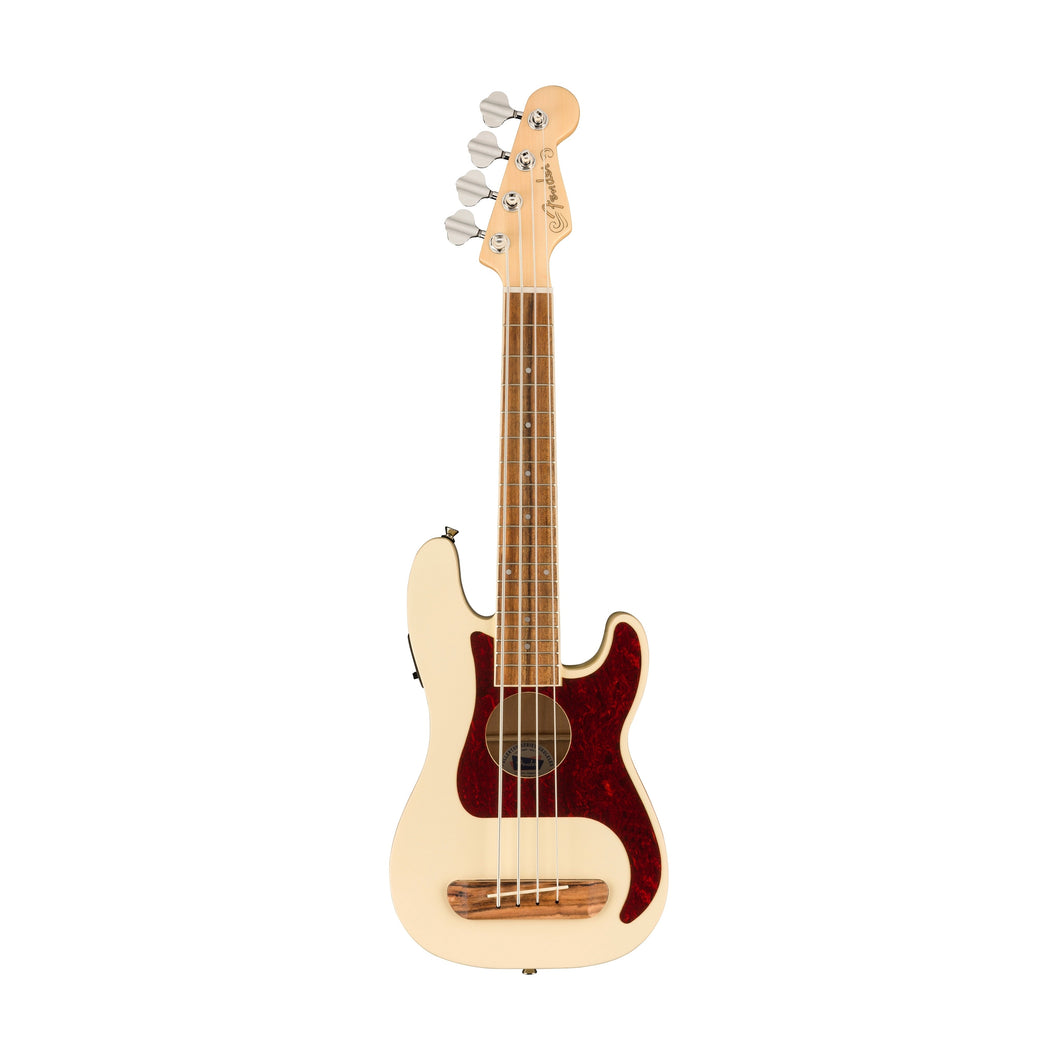 [PREORDER] Fender Fullerton Precision Bass Ukulele, Olympic White