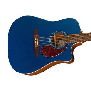[PREORDER] Fender California Redondo Player Acoustic Guitar, Walnut FB, Lake Placid Blue