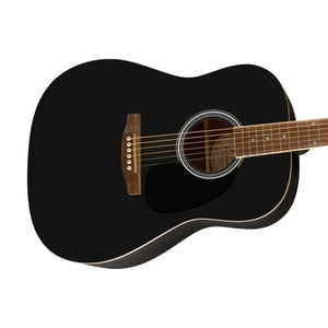 Fender FA-25 Dreadnought Acoustic Guitar, Black