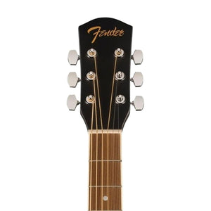 Fender FA-25CE Dreadnought Acoustic Guitar, Black