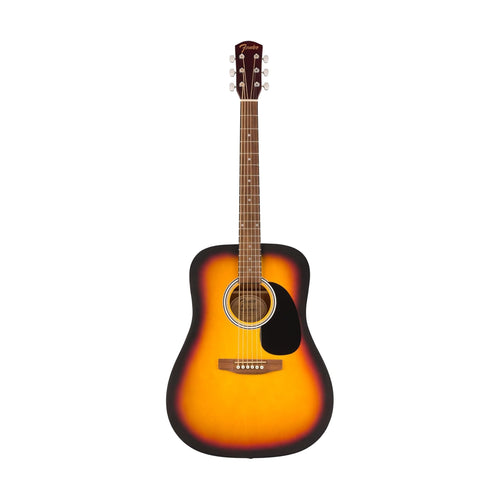 Fender FA-25CE Dreadnought Acoustic Guitar, 3-Color Sunburst