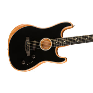 [PREORDER] Fender American Acoustasonic Stratocaster w/Bag, Black