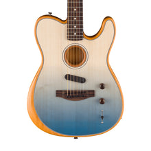 [PREORDER] Fender FSR Acoustasonic Player Telecaster Electric Guitar, RW FB, Sapphire Blue Fade