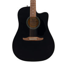 Fender California Debut Redondo CE Series Acoustic Guitar, Black