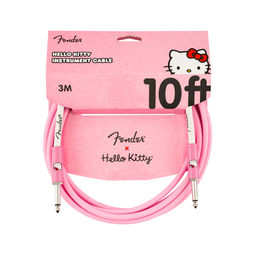 Fender Original Series Hello Kitty Official Instrument Cable, 10FT, Pink