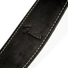 Fender Ball Glove Leather Guitar Strap, Black